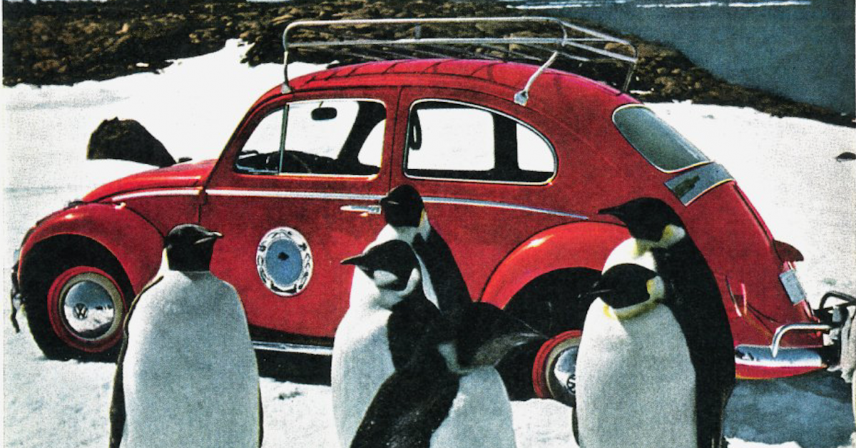 Emilcar blog - curiosità Maggiolino Volkswagen - Antartide