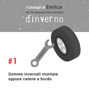 Emilcar blog - consigli manutenzione inverno - gomme invernali 