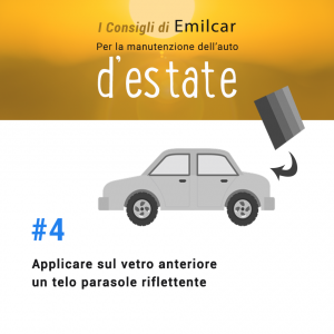Emilcar blog - consigli manutenzione estiva - parasole