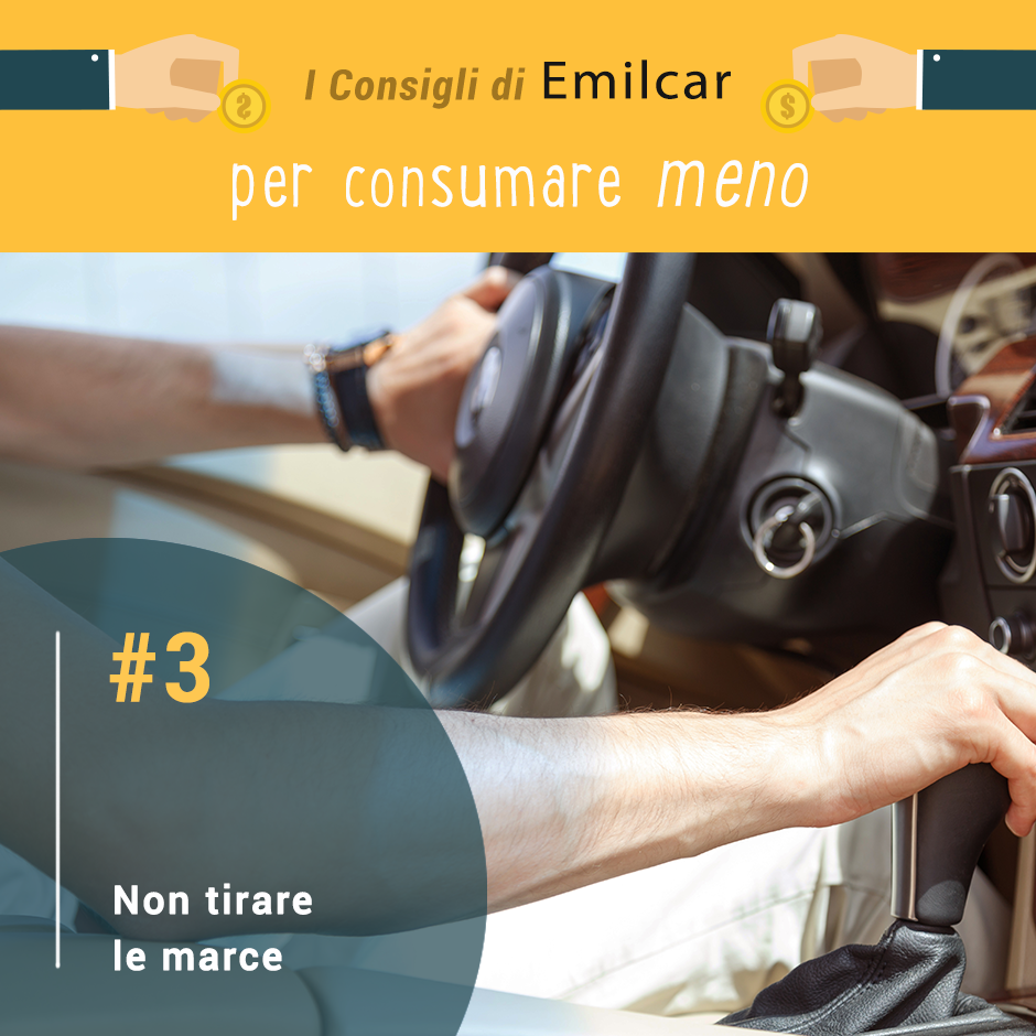 consigli per risparmiare carburante - marce